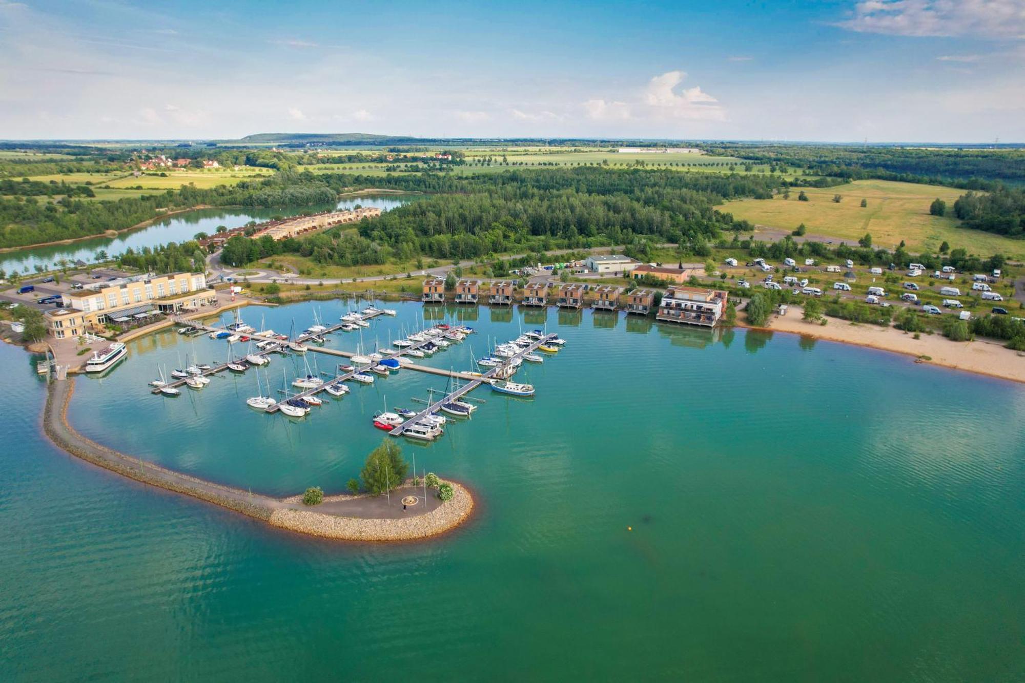 Lagovida Das Ferienresort Am Stoermthaler See Grossposna Bagian luar foto